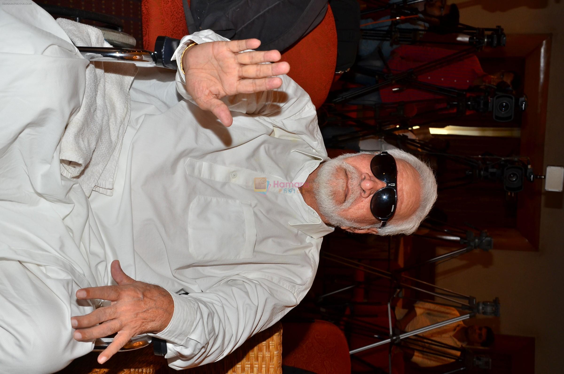 Kader Khan at film Hogaya Dimaagh Ka Dahi press meet in Mumbai on 28th Aug 2015