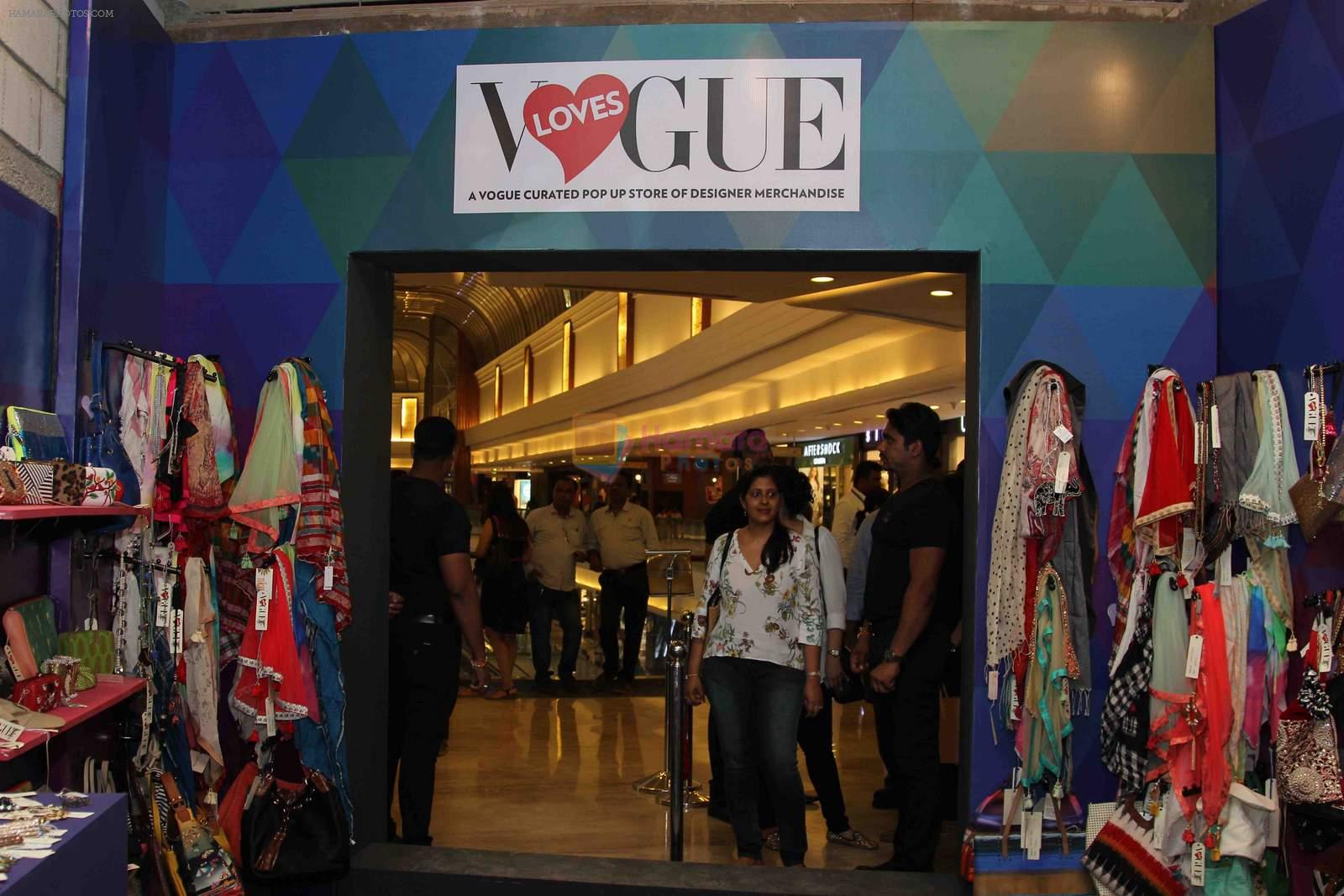 Vogue Loves pop-up shop at  Fashion's Night Out 2015 by Vogue at Palladium, Mumbai