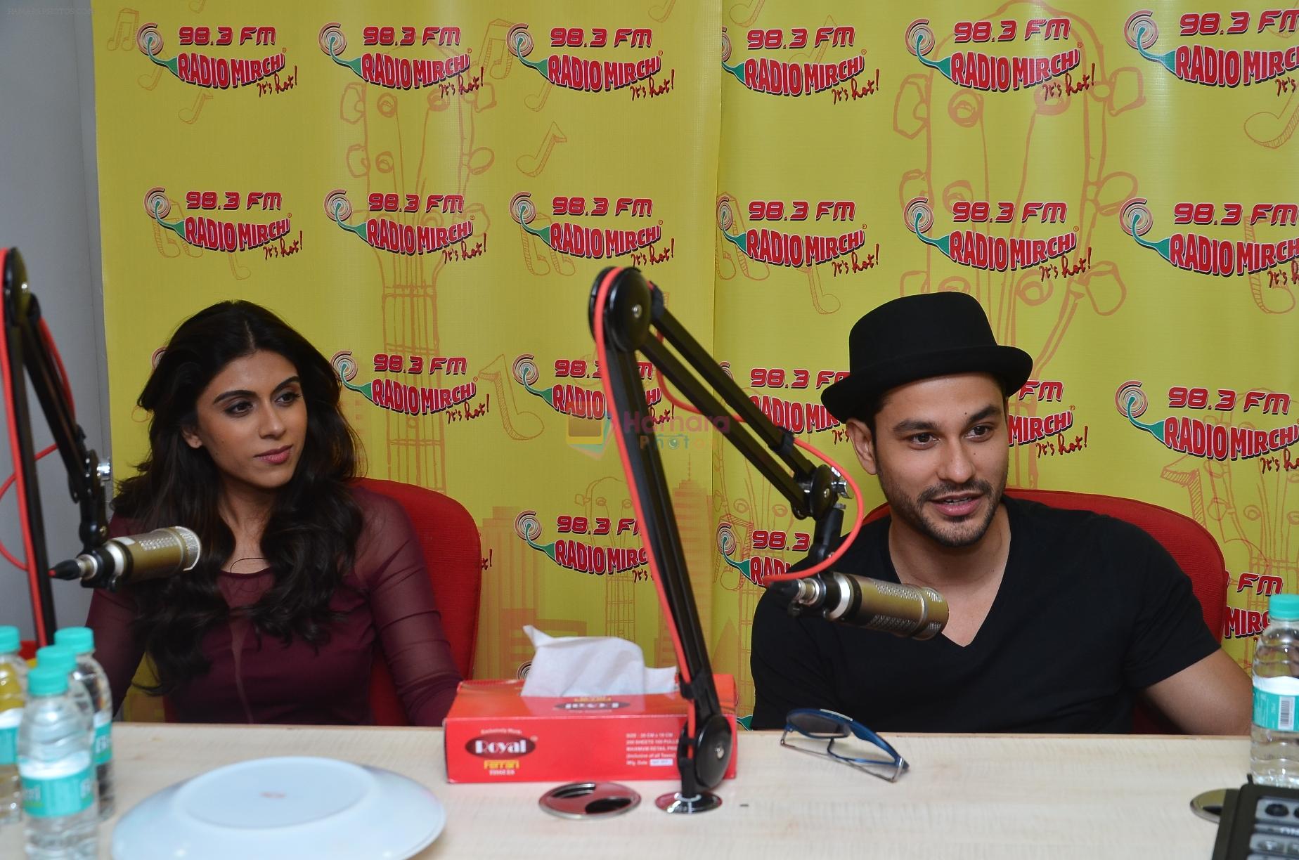Kunal Khenu and Zoa Morani at Radio Mirchi studio to promote their film Bhaag Johny on 3rd Sept 2015