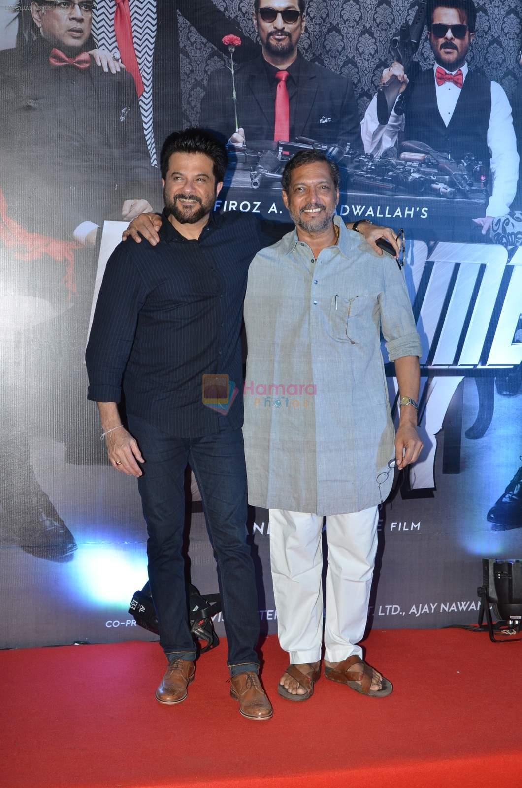 Anil Kapoor, Nana Patekar at welcome back premiere in Mumbai on 3rd  Sept 2015