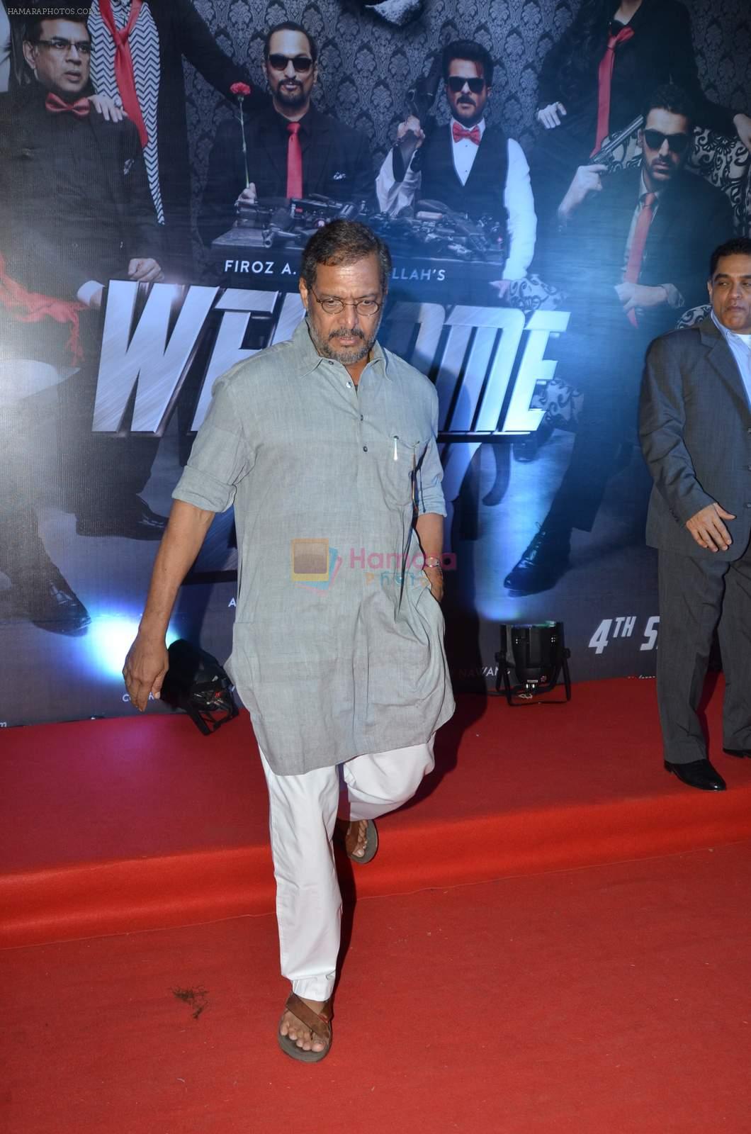 Nana Patekar at welcome back premiere in Mumbai on 3rd  Sept 2015