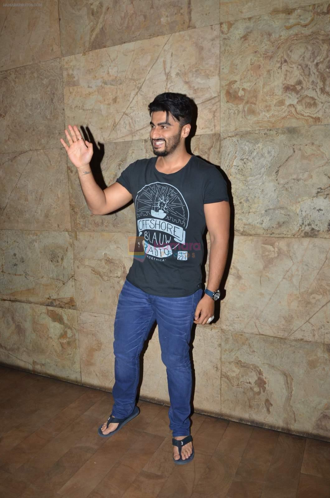 Arjun Kapoor at Welcome Back 2 screening in Lightbox on 4th Sept 2015