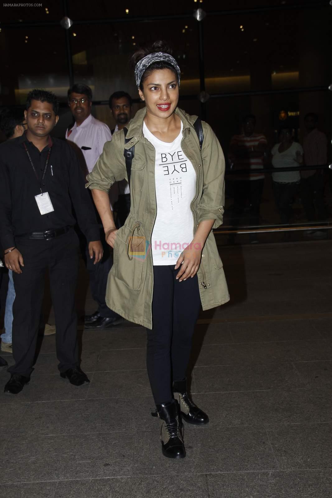 priyanka chopra returns from quantico schedule from Montre on 4th Sept 2015