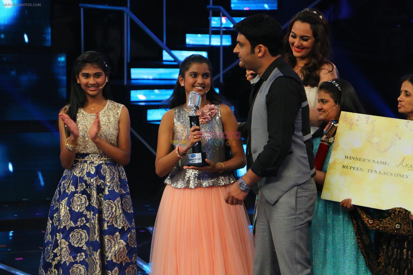 Kapil Sharma at Indian Idol Junior Grand Finale on 6th Sept 2015