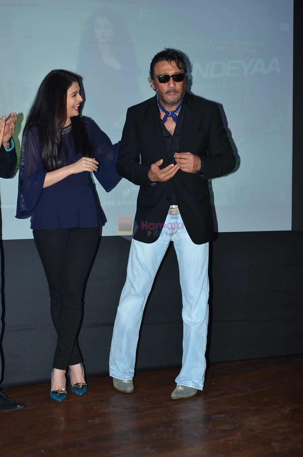 Aishwarya Rai Bachchan, Jackie Shroff at Jasbaa song launch in Escobar on 7th Sept 2015