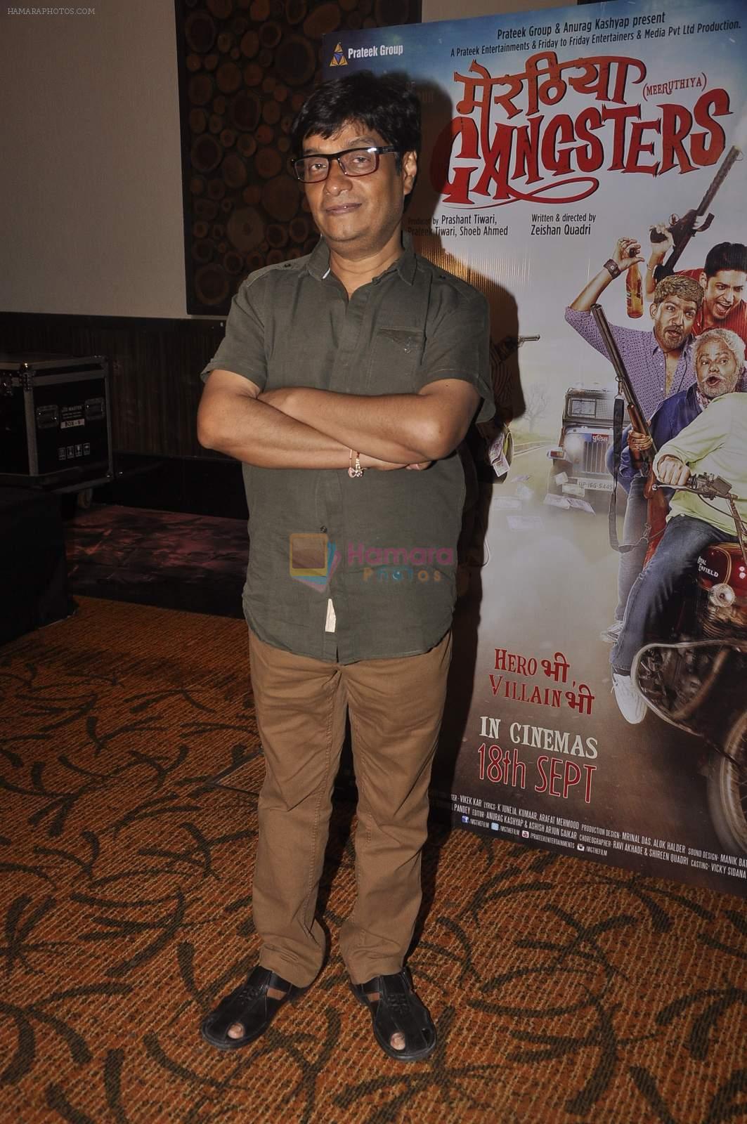 at Merathiya Gangsters music launch in Novotel on 7th Sept 2015