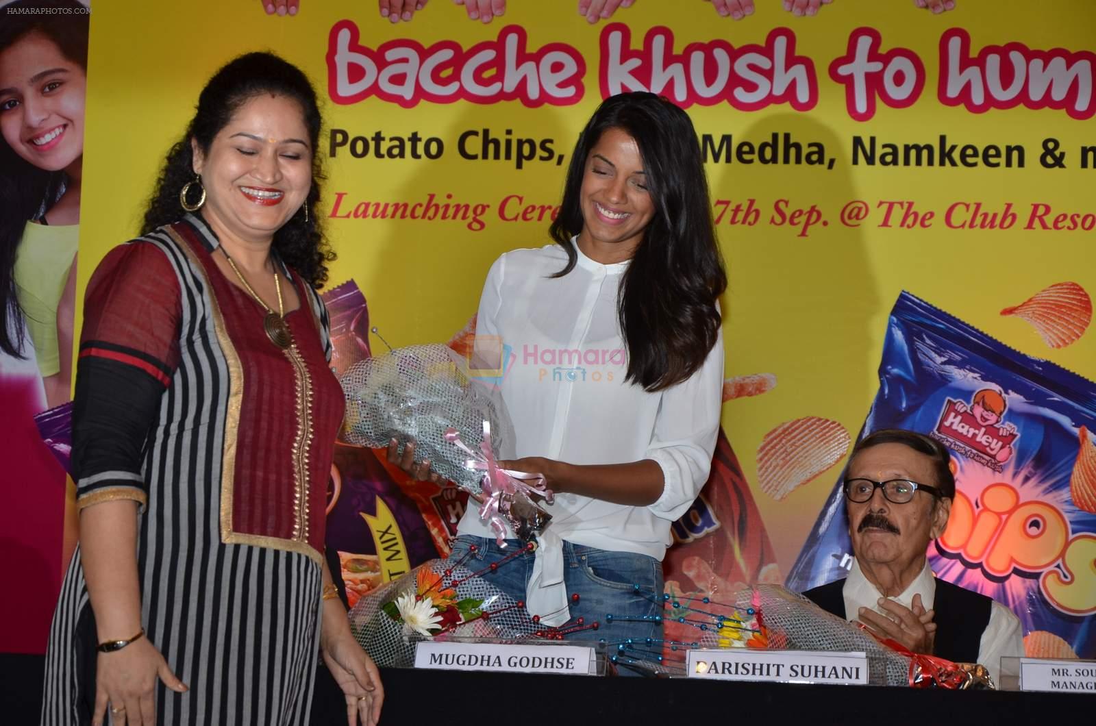 Mugdha Godse at Harley food launch in The Club on 7th Sept 2015