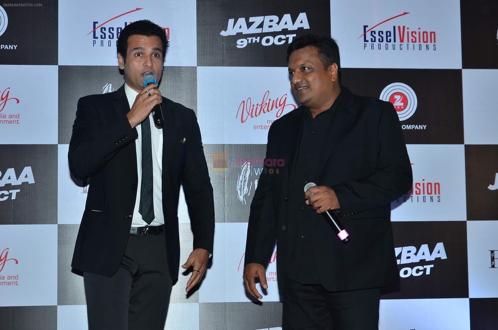 Rohit Roy, Sanjay Gupta at Jasbaa song launch in Escobar on 7th Sept 2015