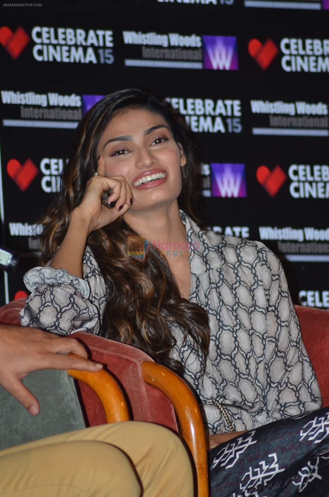 Athiya Shetty at Whistling Woods in Mumbai on 12th Sept 2015