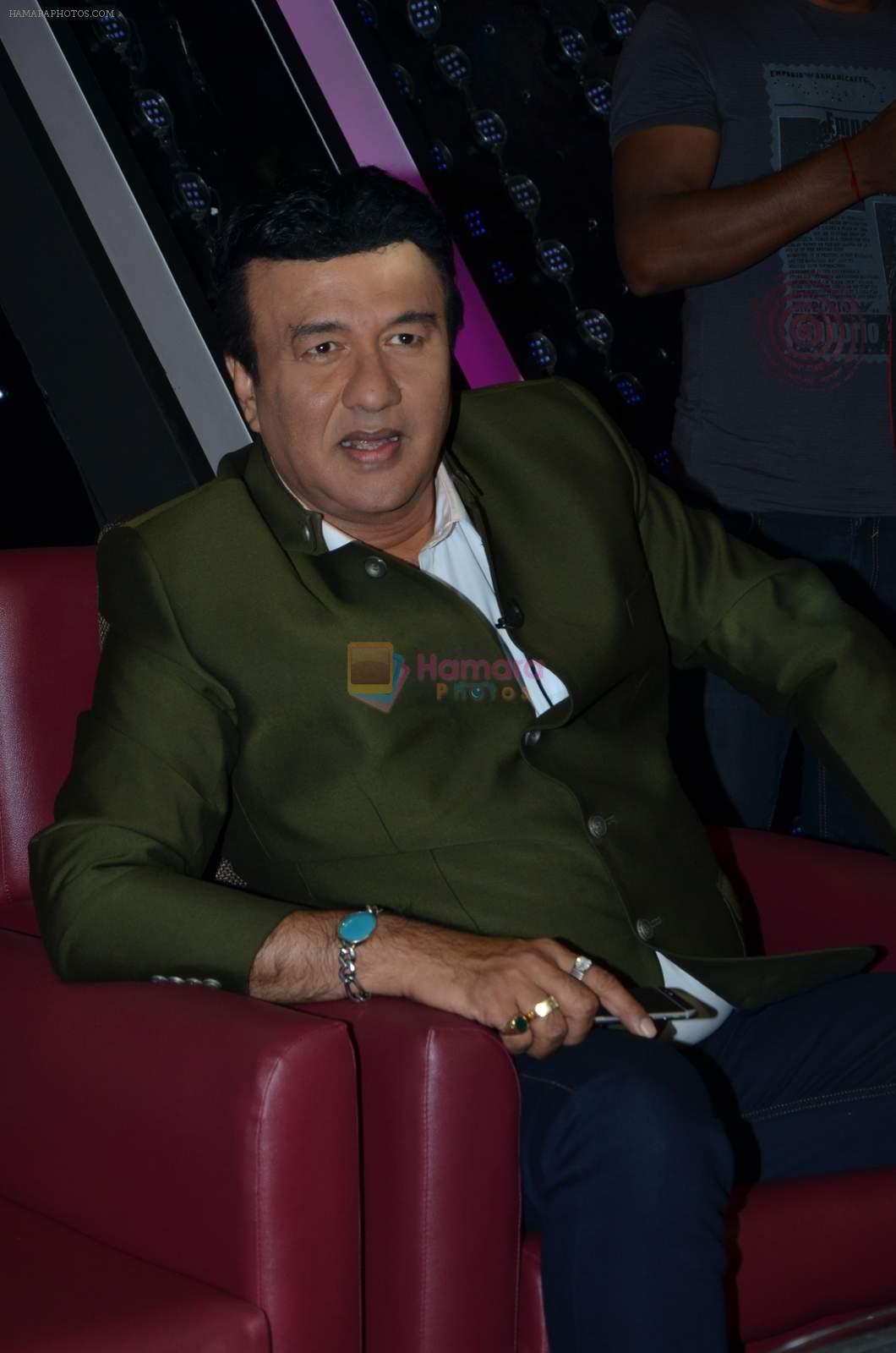Anu Malik at Indian Idol episode special in Filmcity on 15th Sept 2015