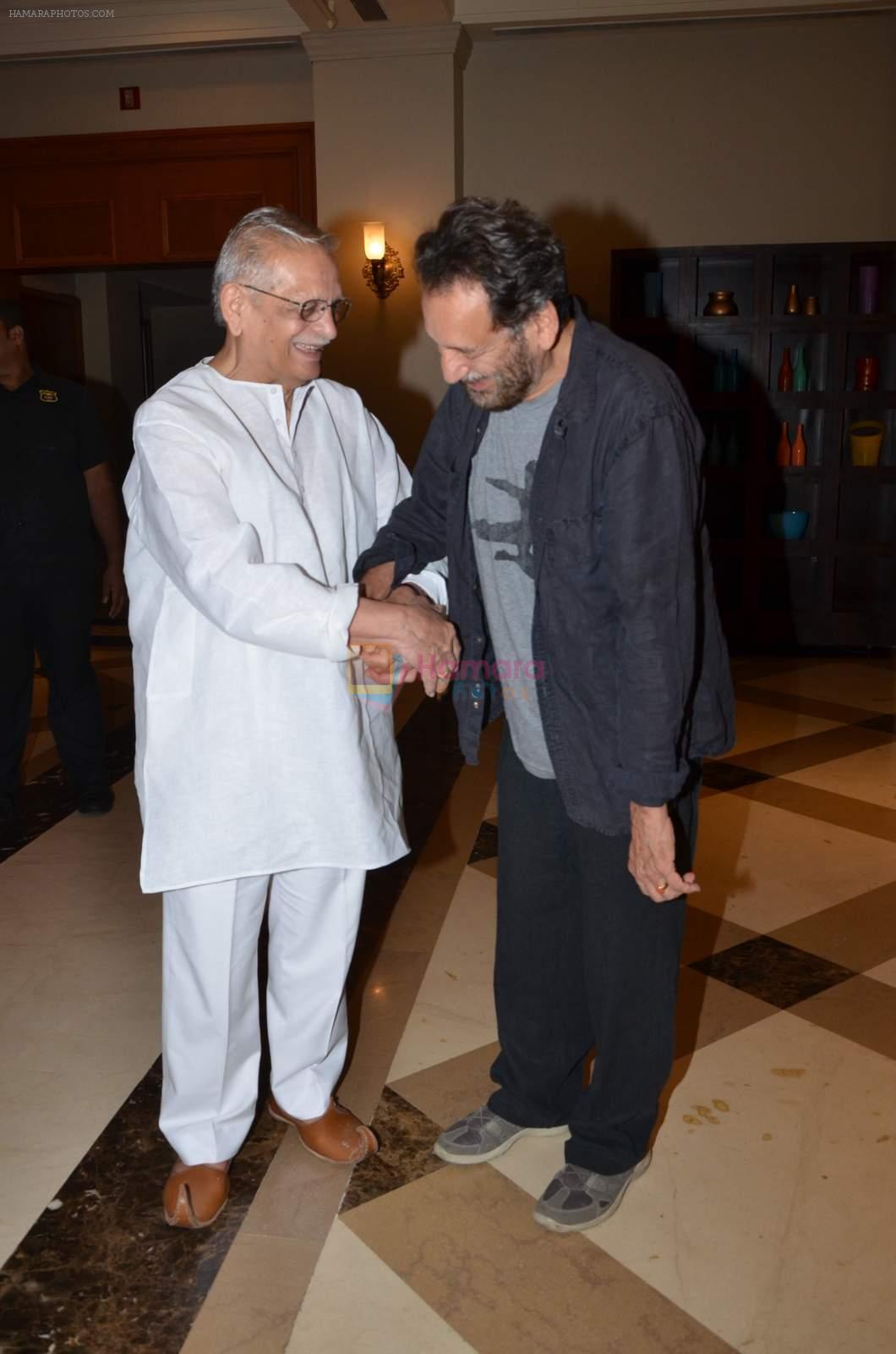 Gulzar, Shekhar Kapur  at Classical app of SAREGAMA launch in J W Marriott on 15th Sept 2015