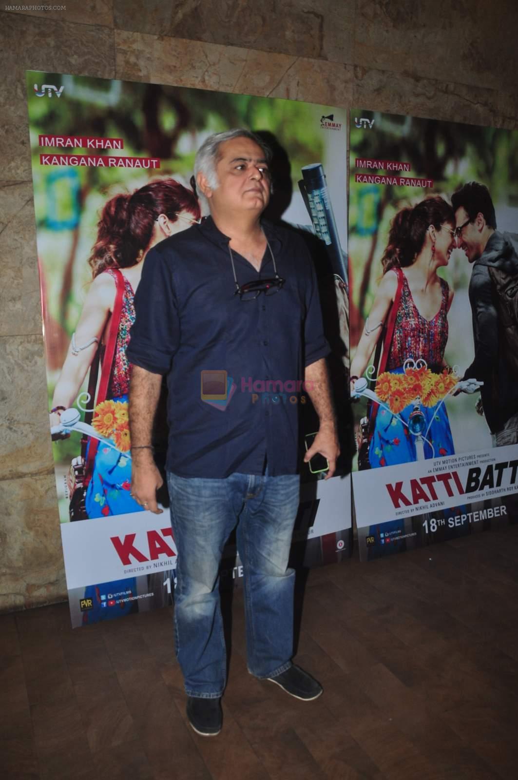 at Katti Batti screening hosted by Kangana on 17th Sept 2015