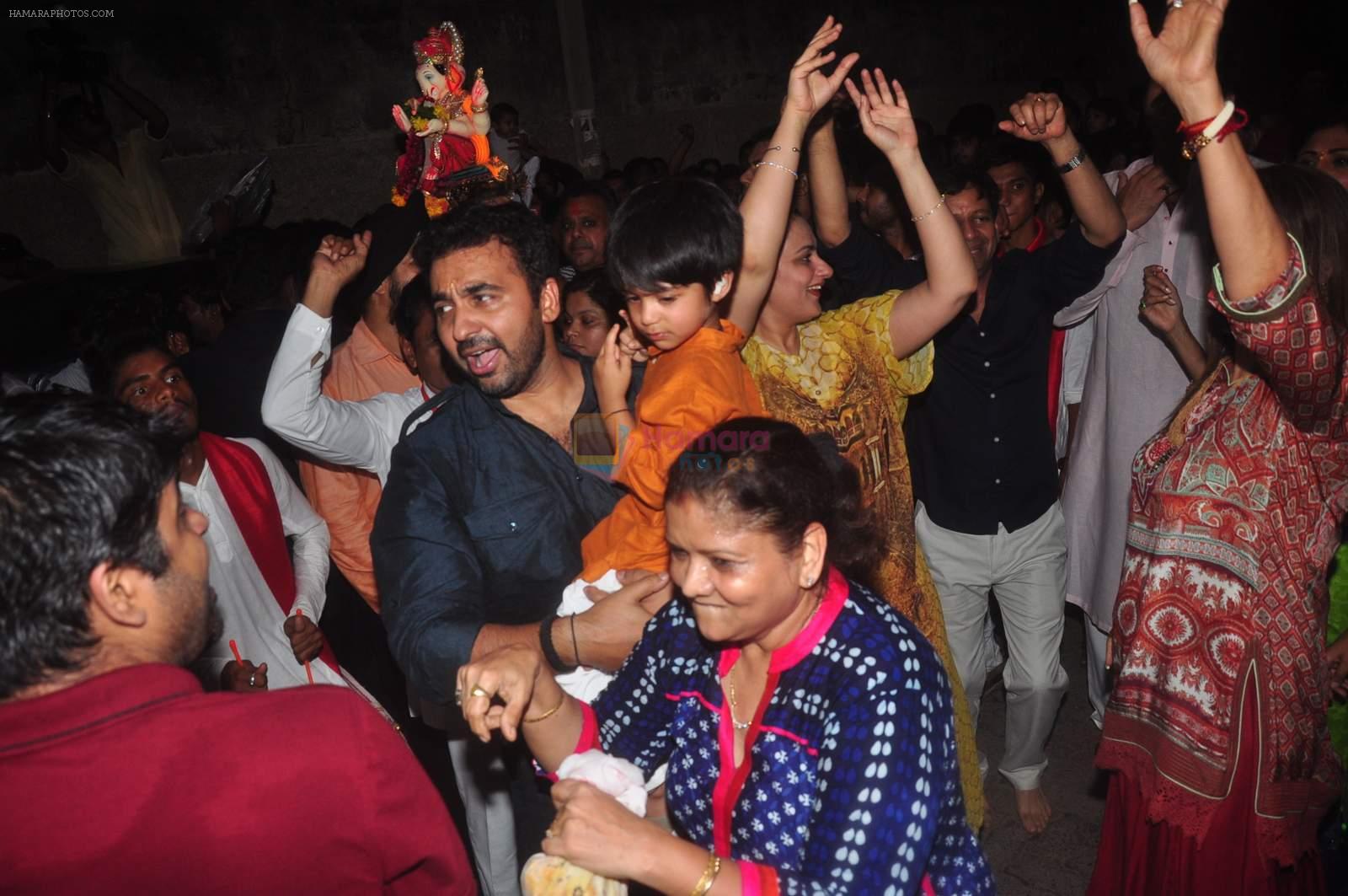 Shilpa Shetty's Ganpati Celebration on 18th Sept 2015