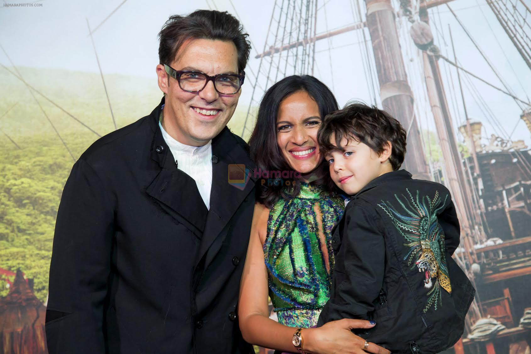 Joe Wright and Anoushka Shankar at PAN Premiere