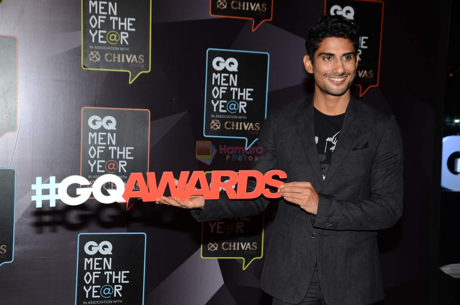 Prateik Babbar at GQ men of the year 2015 on 26th Sept 2015