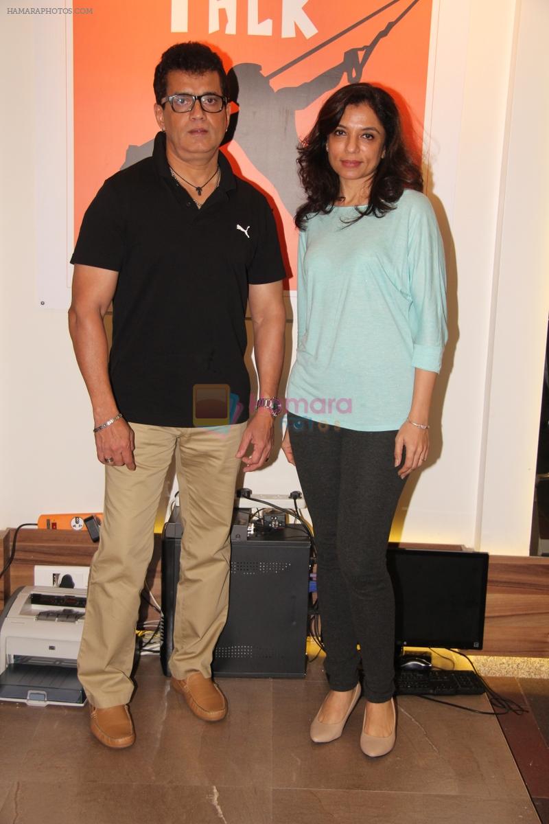 Godie & Shalini at the Muscle Talk Gymnasium launch in Chembur.