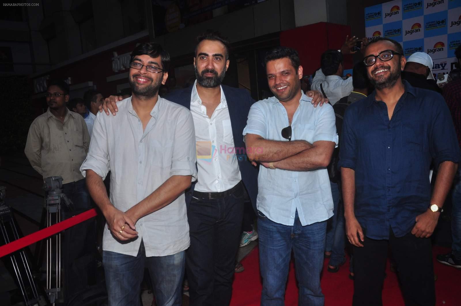 Ranvir Shorey, Dibakar Banerjee at Jagran film fest opening in Fun on  28th Sept 2015