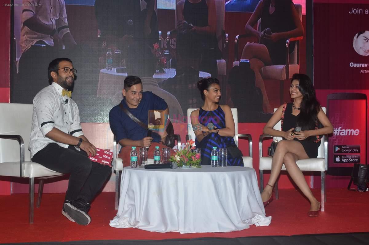Radhika Apte, Gaurav Gera at Fame Digital launches Famestars Live in Novotel on 30th Sept 2015