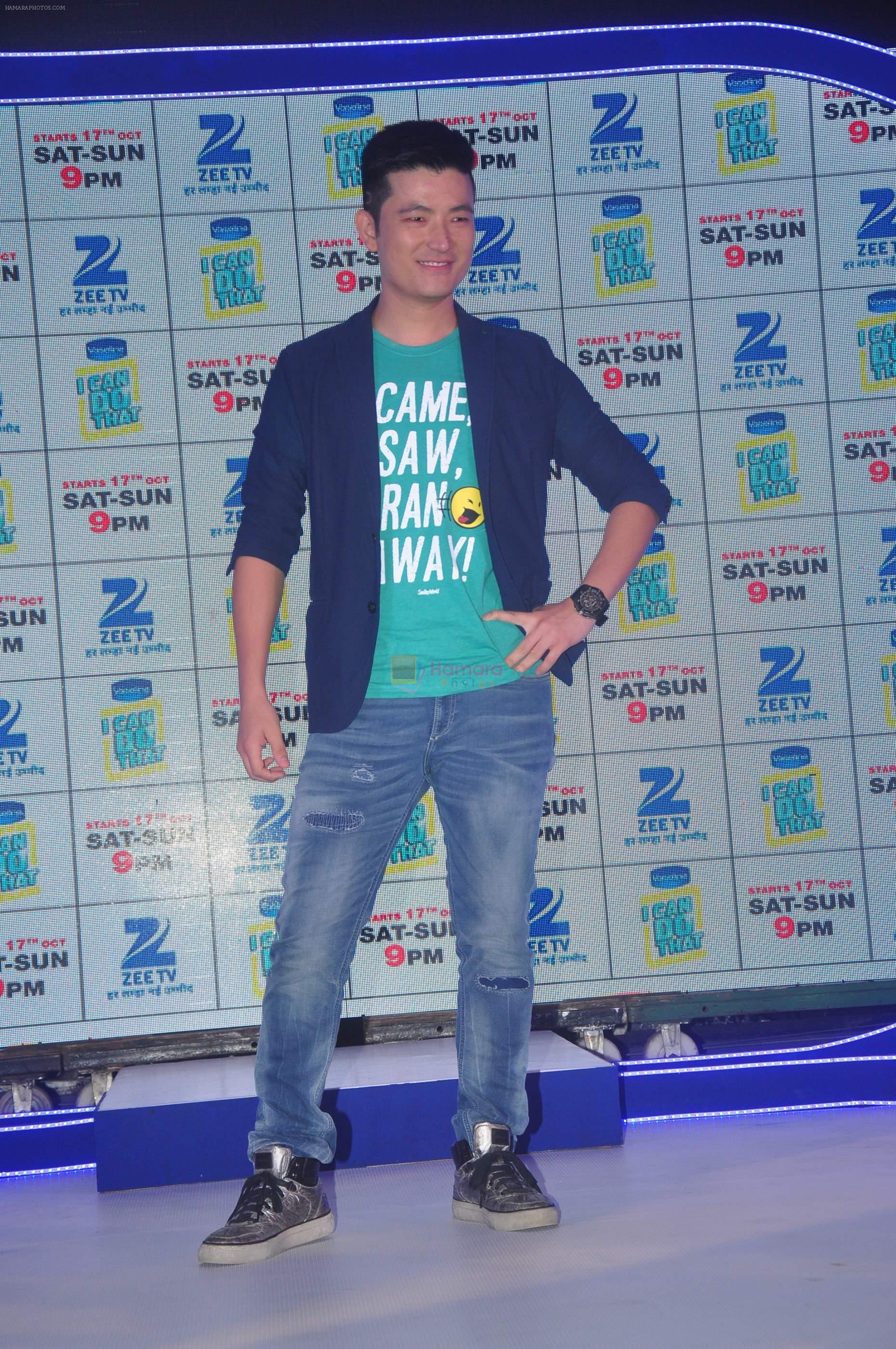 Meiyang Chang at Zee Tv launches its new show I Can Do It with Farhan and Gauhar at Marriott on 30th Sept 2015