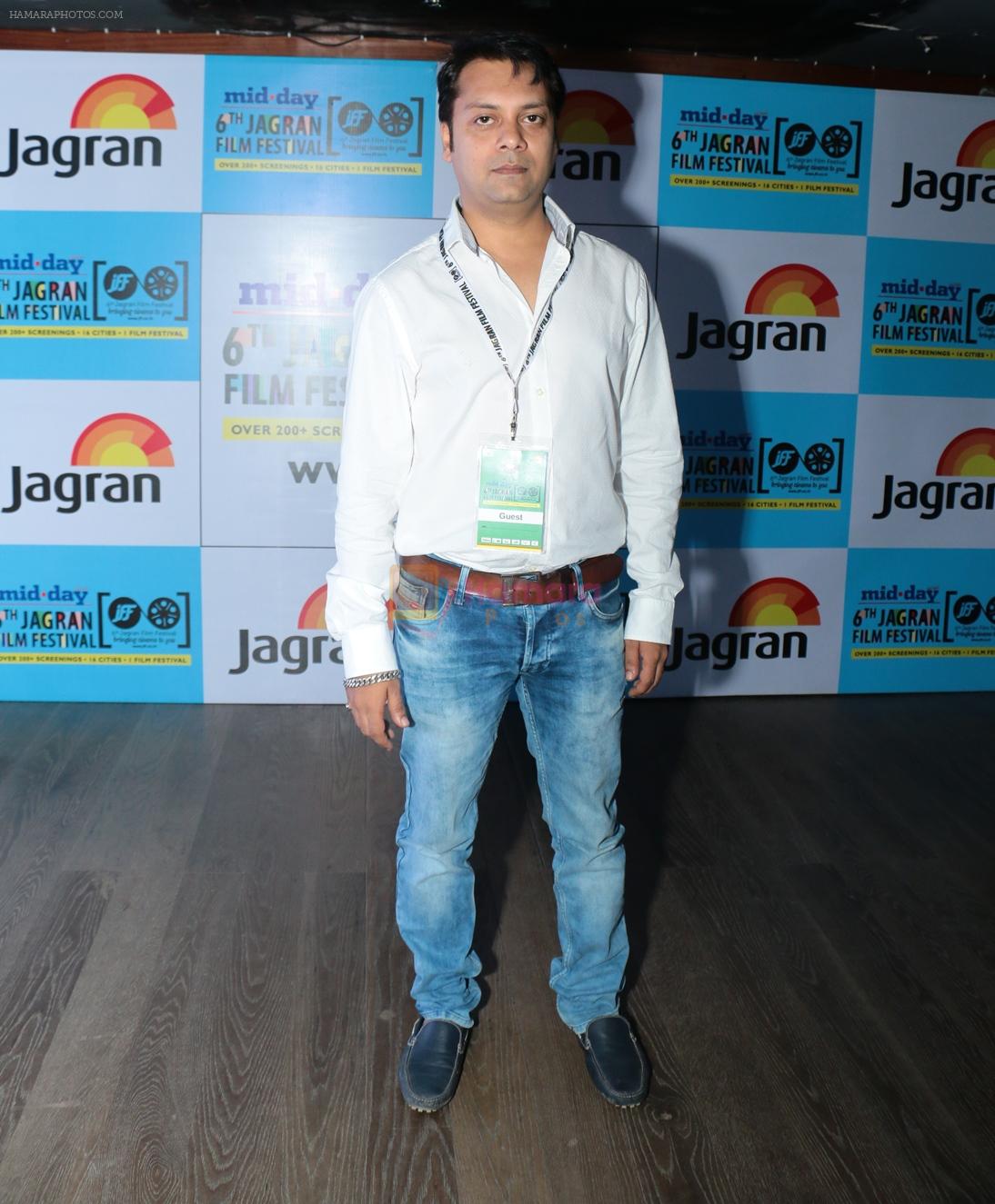 Director Zeishan Qadri of Meeruthiya Gangsters at the 6th Jagran Film Festival