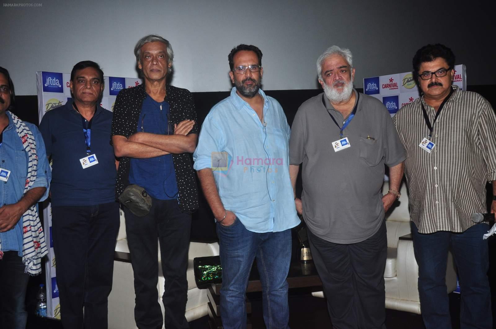 Ashok Pandit, Sudhir Mishra at Anand Rai masterclass in Carnival Cinemas on 4th Oct 2015