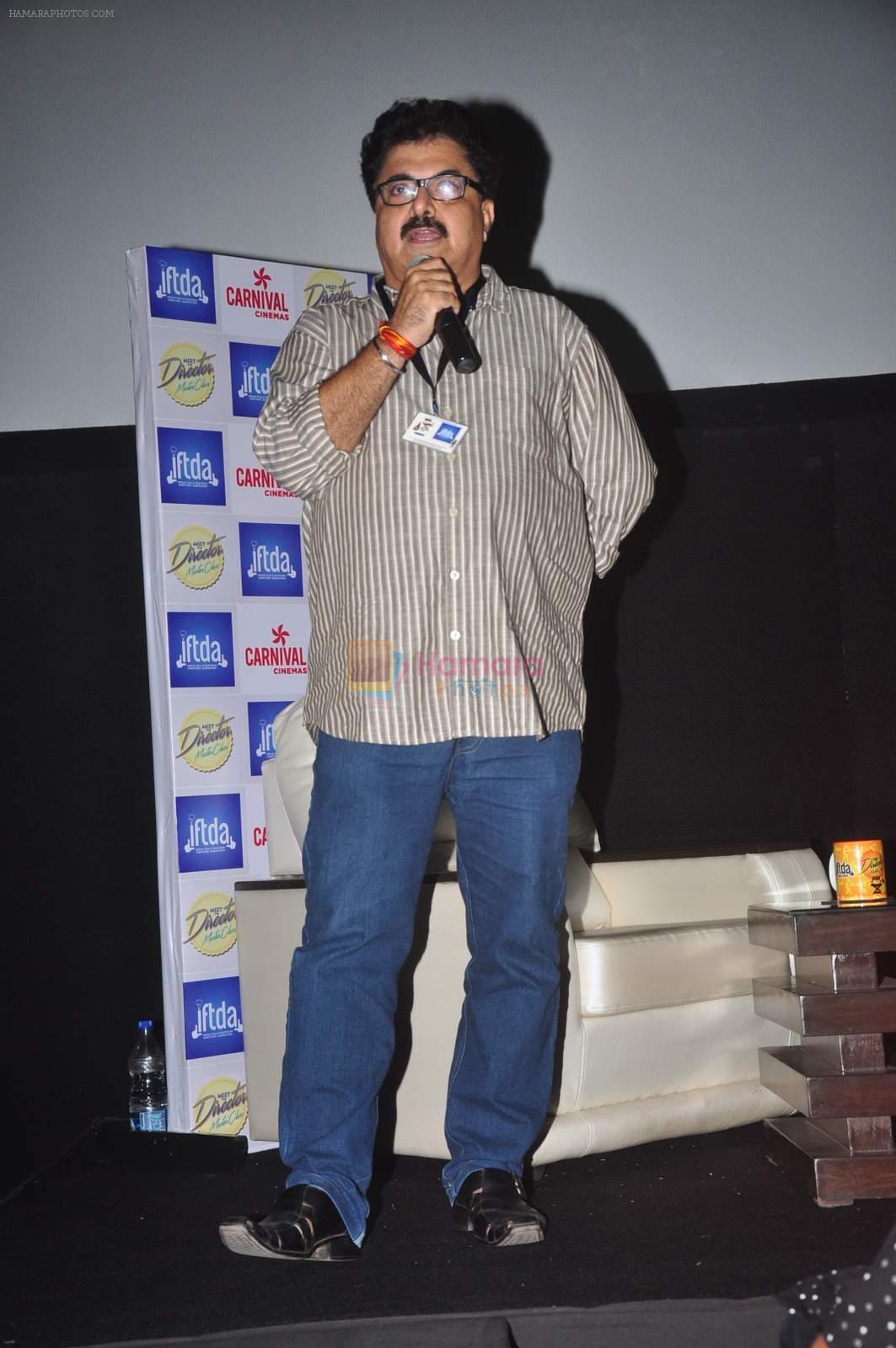 Ashok Pandit at Anand Rai masterclass in Carnival Cinemas on 4th Oct 2015