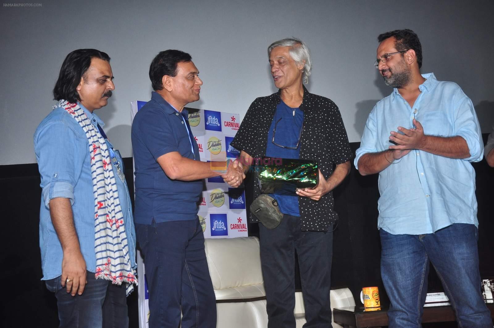 Sudhir Mishra at Anand Rai masterclass in Carnival Cinemas on 4th Oct 2015
