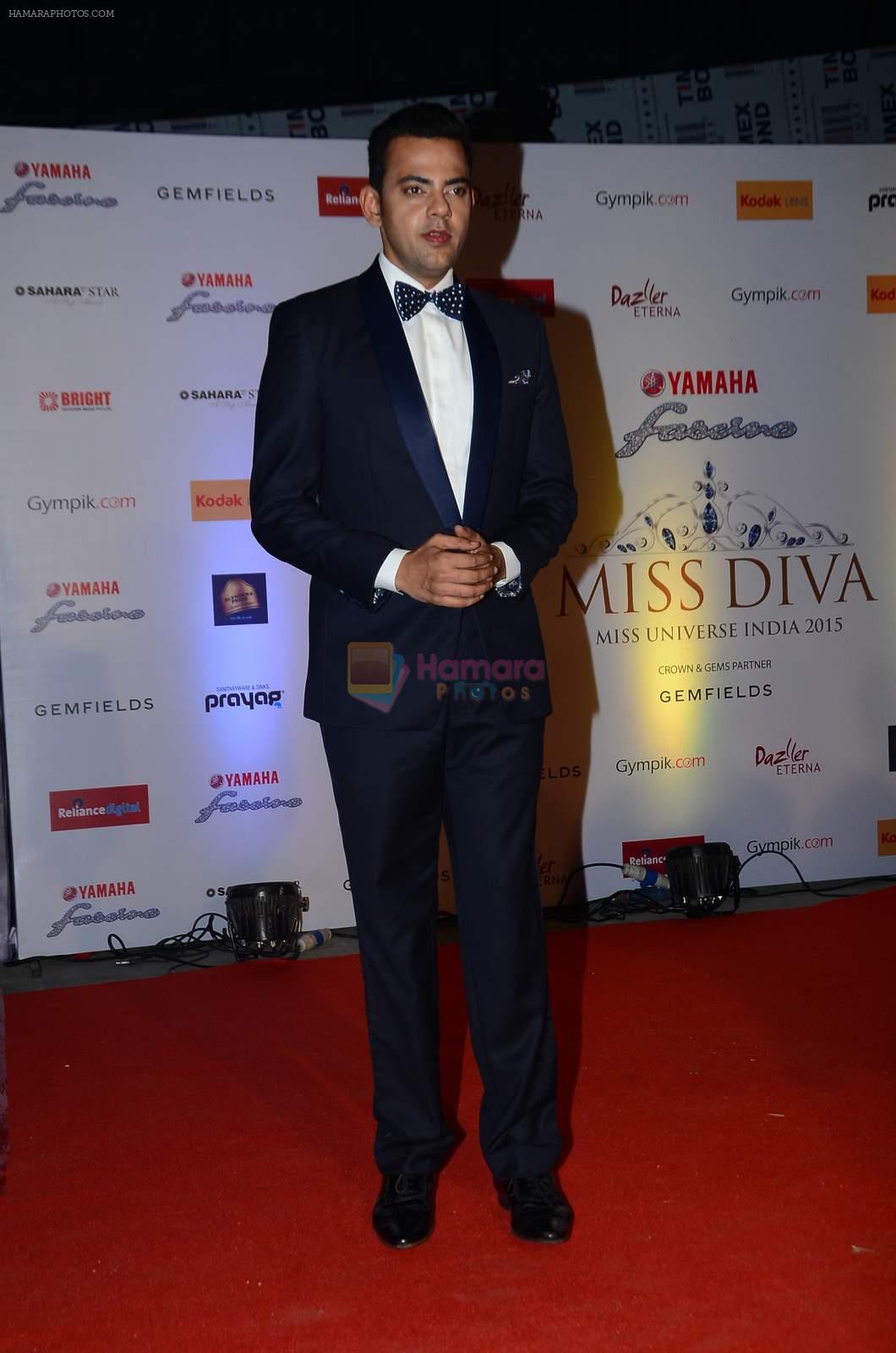 at Miss Diva red carpet in Sahara Star on 14th Oct 2015