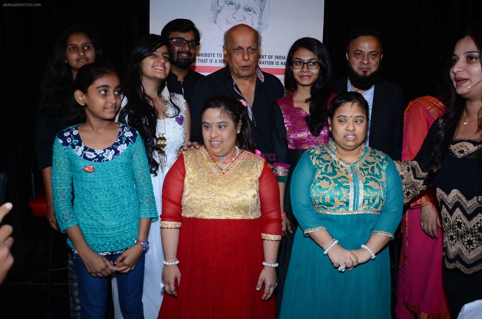 Mahesh Bhatt at the tribute for APJ Abdul Kalam birth anniversary - Make your mother smile, campaign by Yuva on 15th Oct 2015