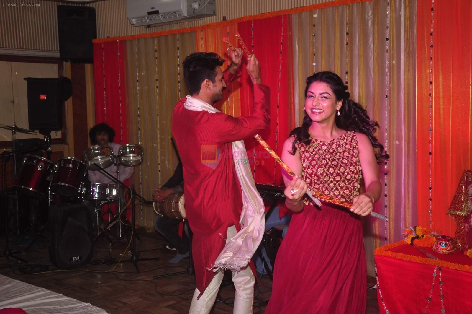 playing Dandia at an Event on 16th Oct 2015