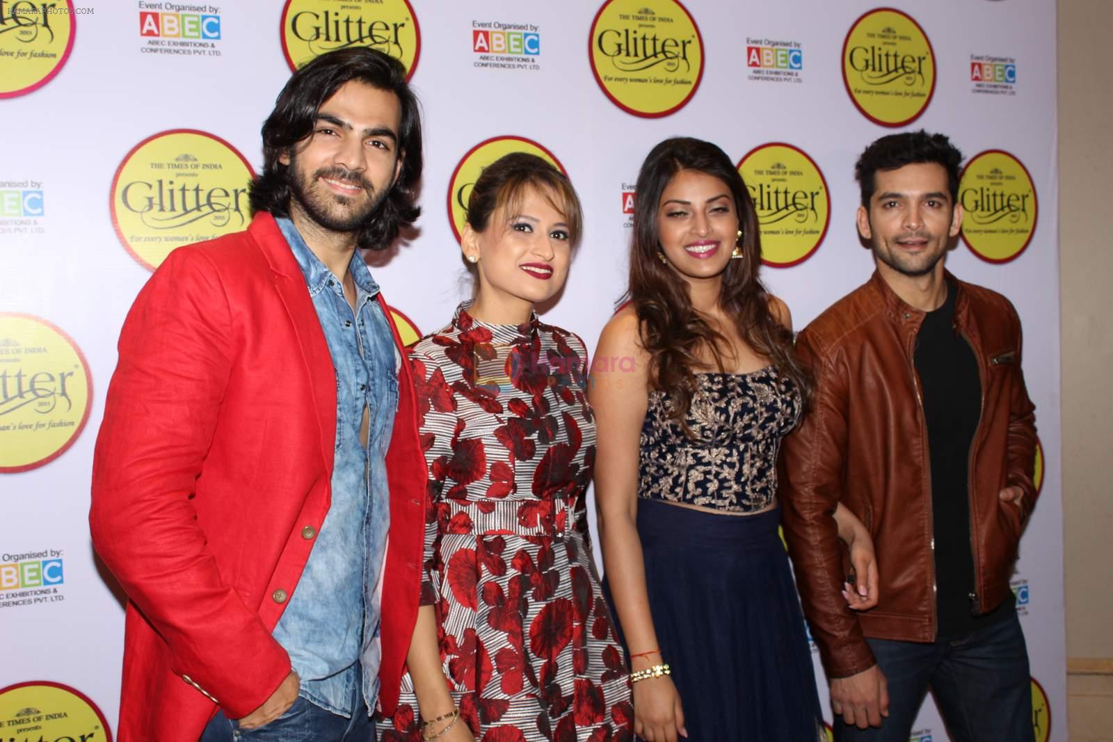 Anushka Ranjan, Karan Grover, Diganth inaugurate Glitter 2015 on 16th Oct 2015