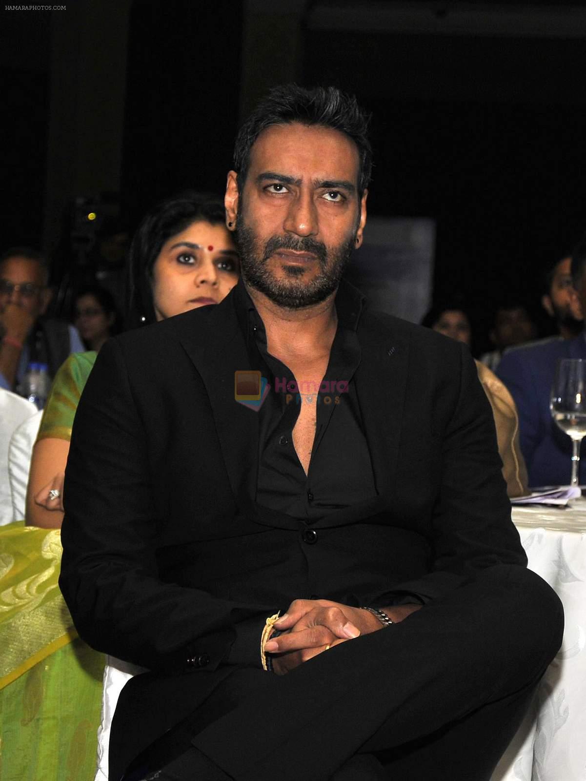 Ajay Devgan at CII meet in Delhi on 20th Oct 2015