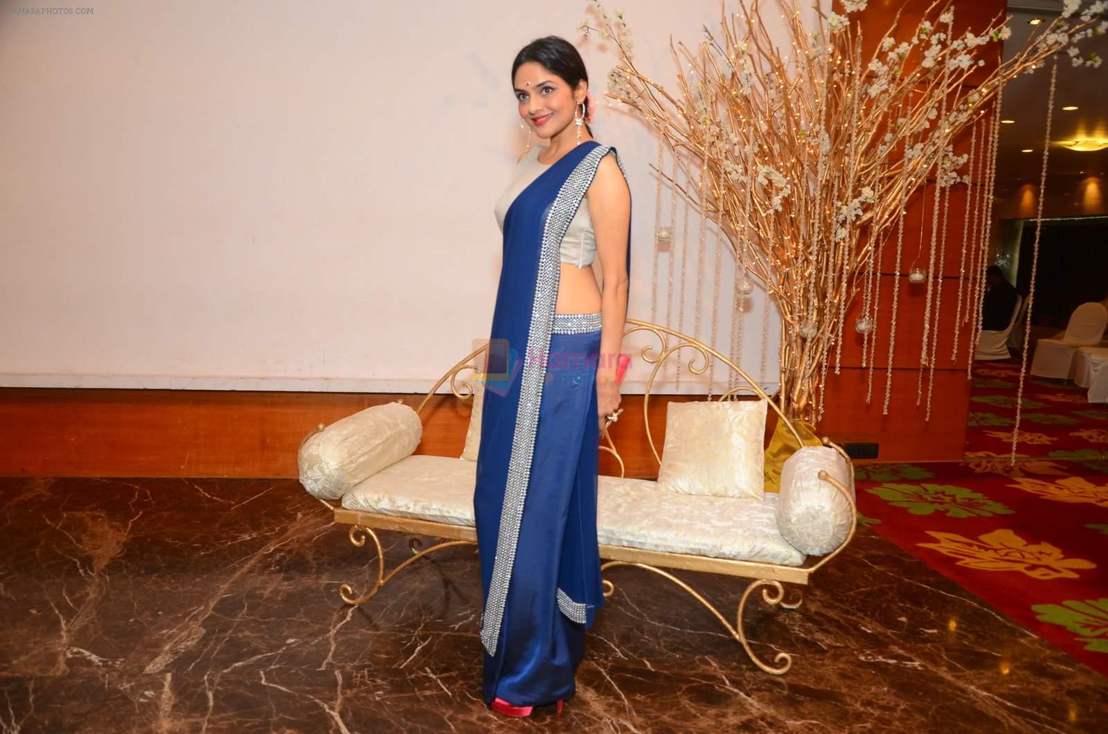 Madhoo Shah at Zeba Kohli's Project 7 exhibition preview on 20th Oct 2015