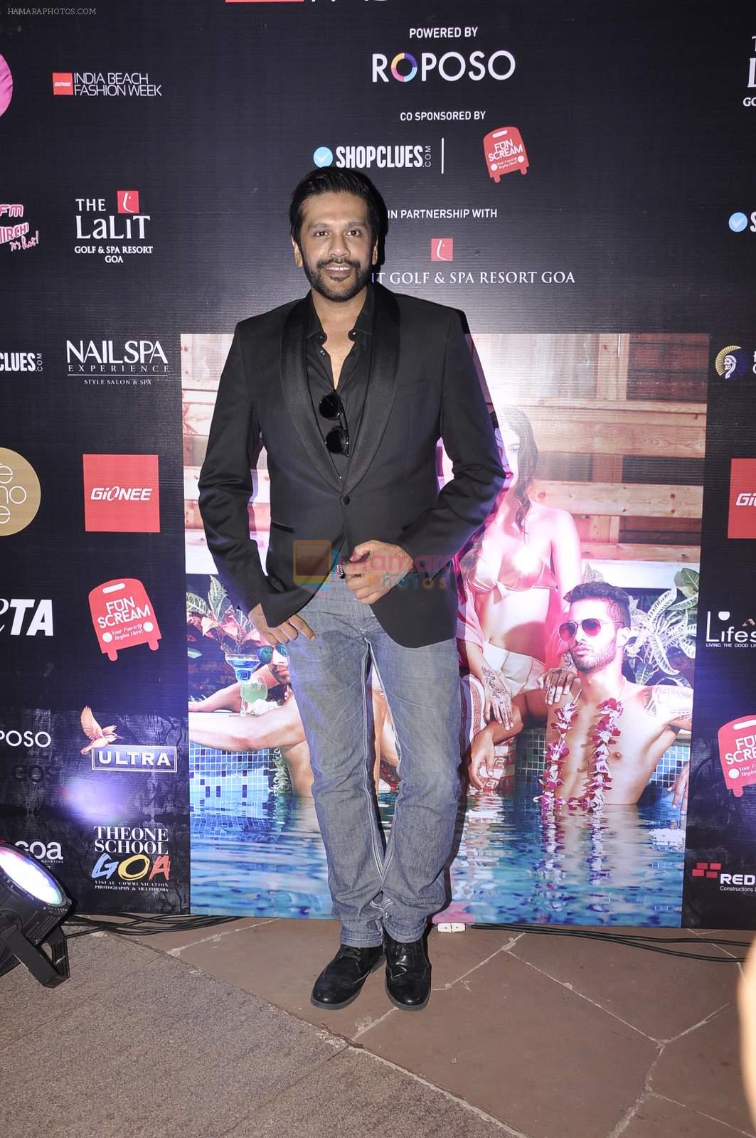 Rocky S at India Beach Fashion Week preview on 20th Oct 2015