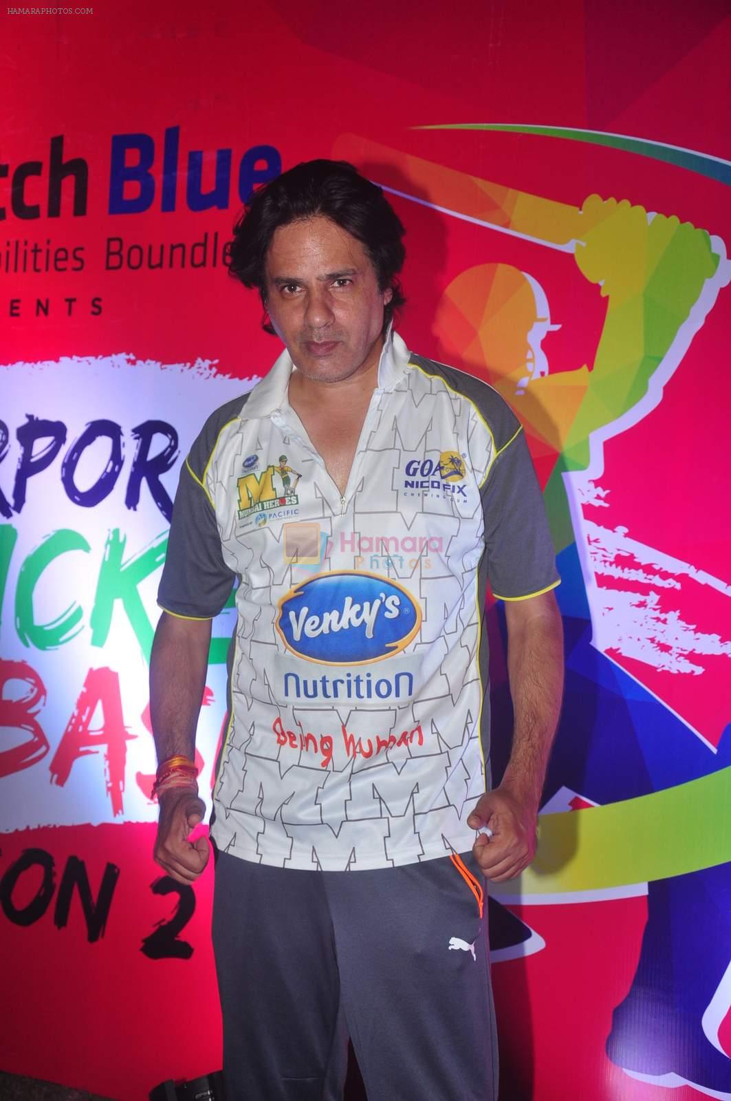 Rahul Roy at Sunil Shetty's Mumbai Heroes at Pitch Blue corporate match on 20th Oct 2015