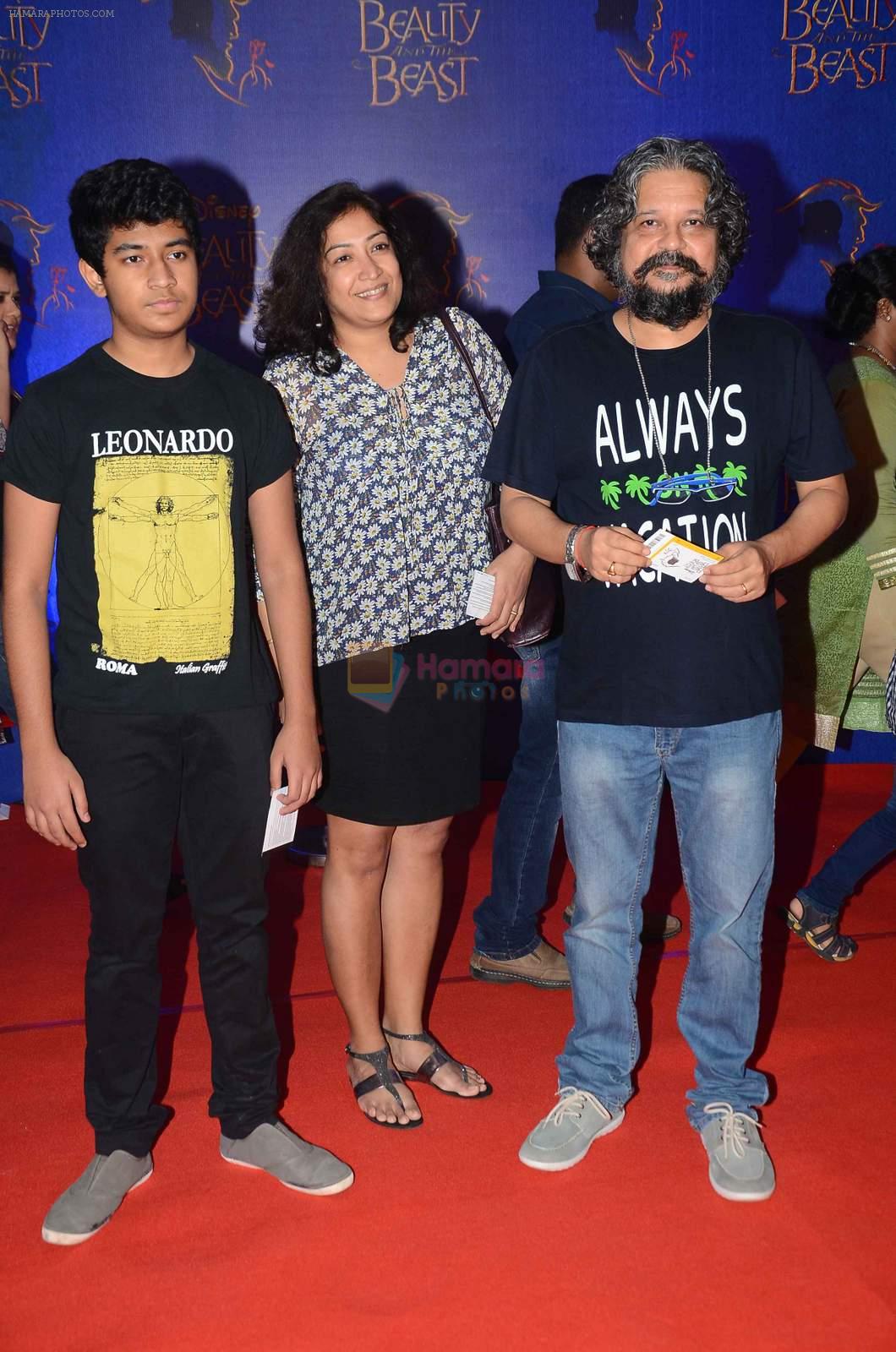 Amole Gupte at Beauty and the Beast red carpet in Mumbai on 21st Oct 2015