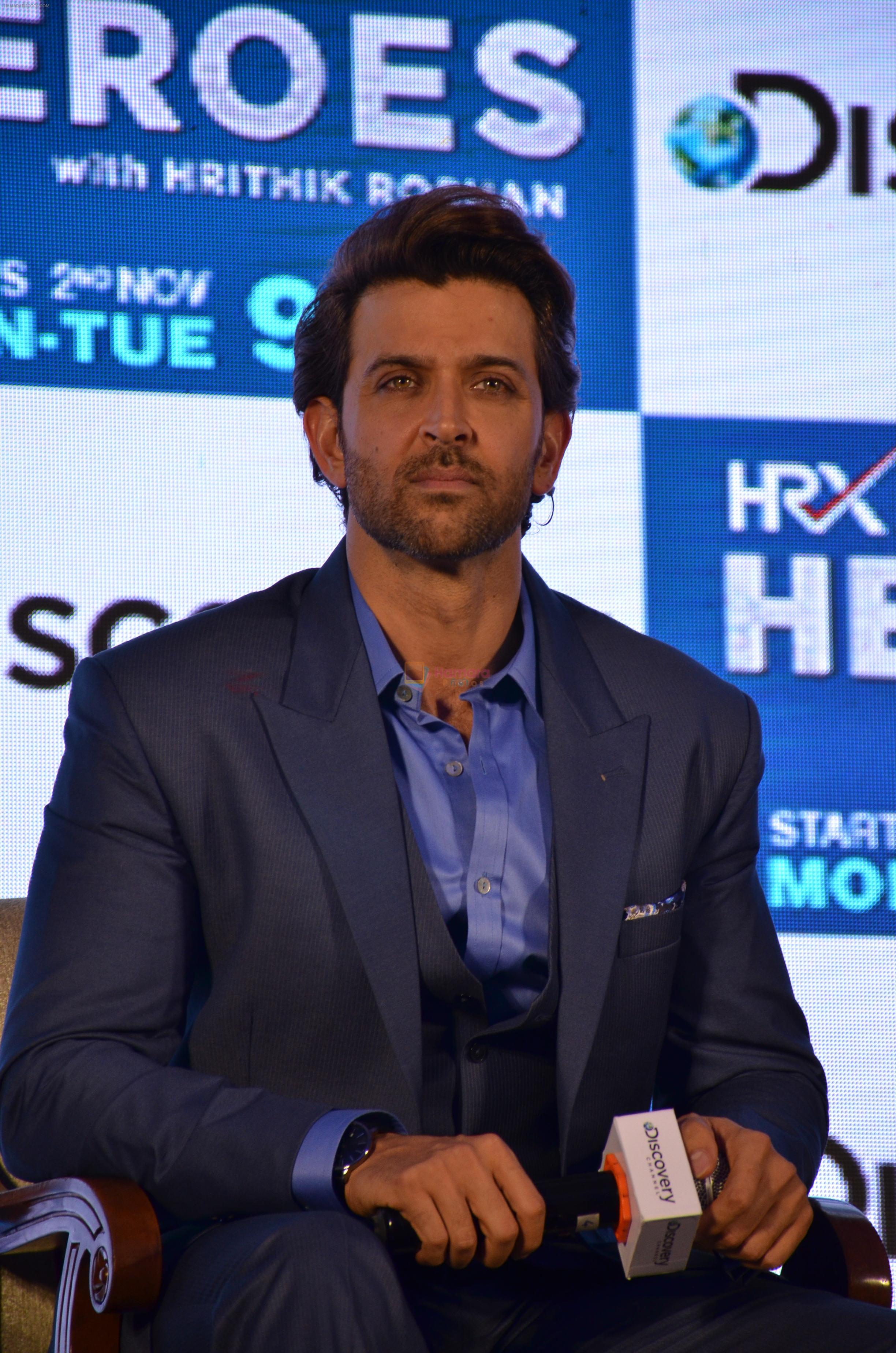 Hrithik roshan discover launch heroes on 23rd Oct 2015