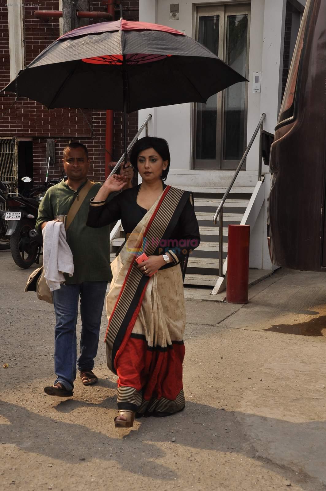 Divya Dutta on location of Chalk and Duster film on 23rd Oct 2015