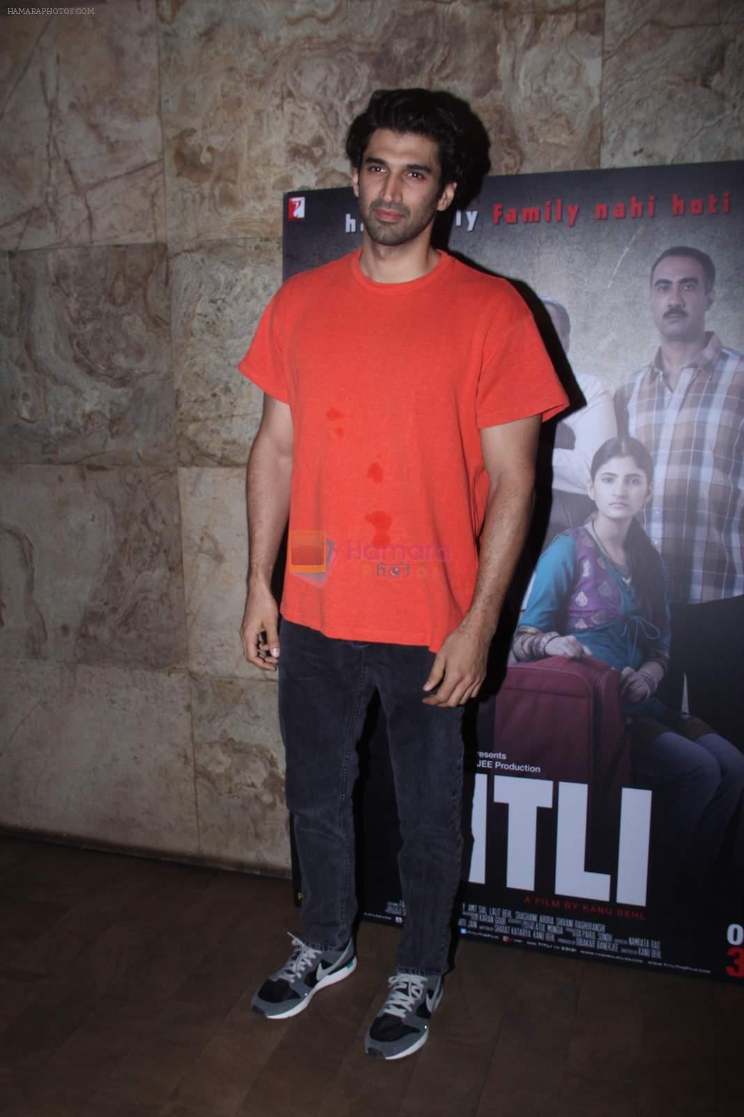 Aditya Roy Kapur at Titli Screening on 28th Oct 2015