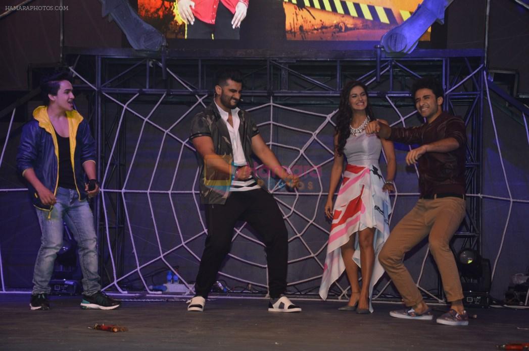 Arjun Kapoor at Khatron Ke Khiladi preview in Mumbai on 29th Oct 2015