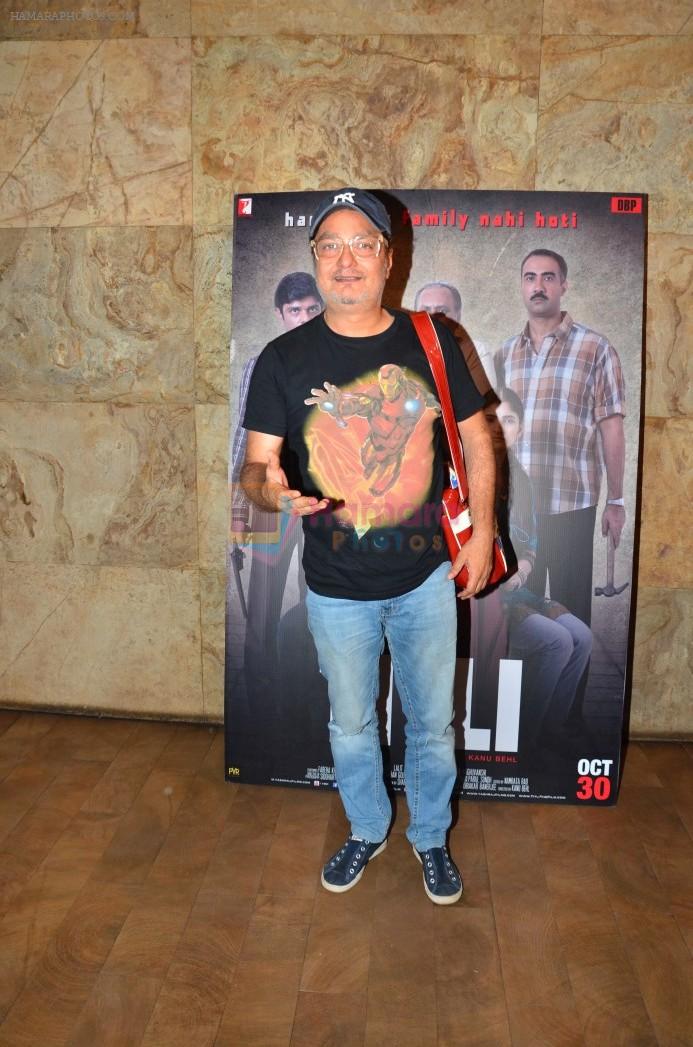 Vinay Pathak at Ranvir Shorey screening for Titli on 29th Oct 2015