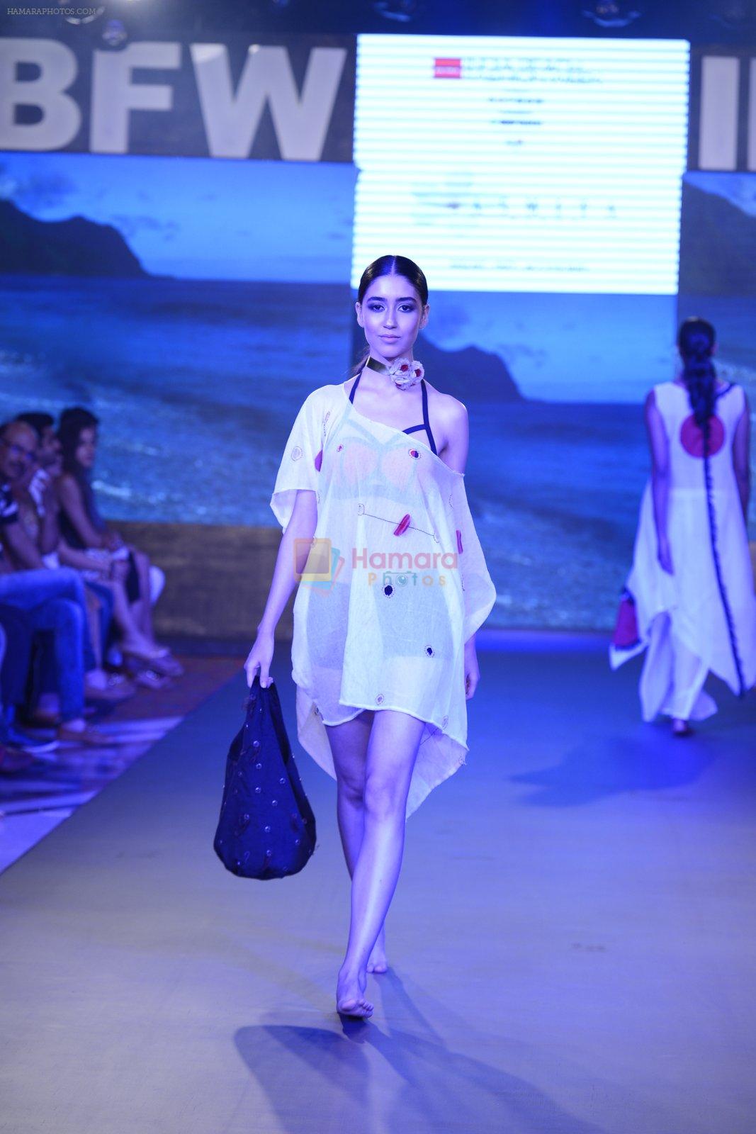 Model walk the ramp for Asmita Marwah Show at Gionee india beach fashion week day 1 on 29th Oct 2015