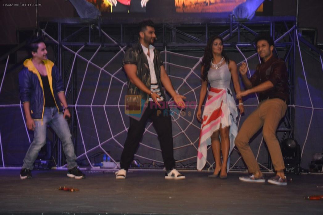 Arjun Kapoor at Khatron Ke Khiladi preview in Mumbai on 29th Oct 2015