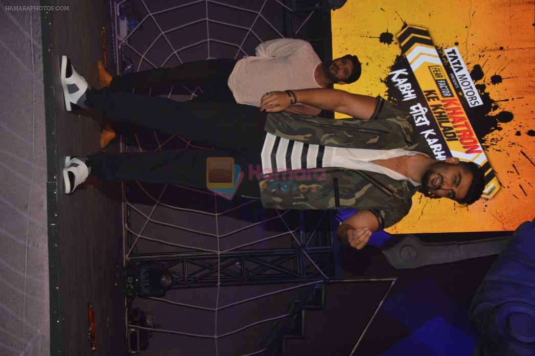 Arjun Kapoor at Khatron Ke Khiladi preview in Mumbai on 29th Oct 2015