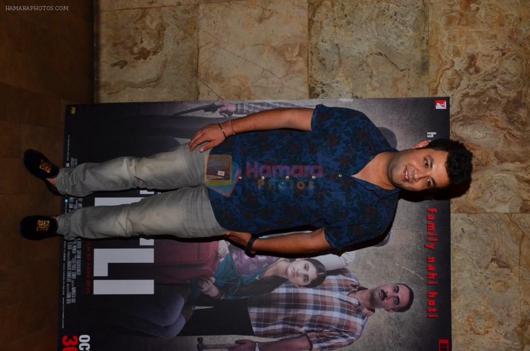 Varun Sharma at Ranvir Shorey screening for Titli on 29th Oct 2015
