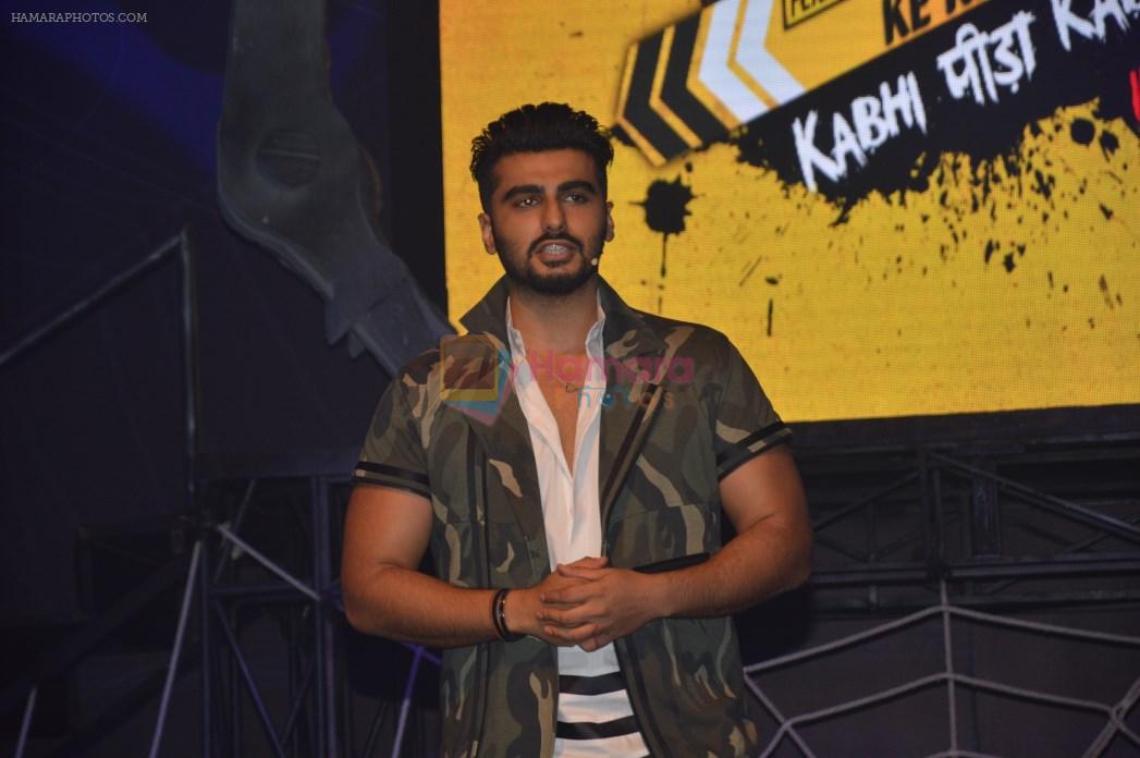 Arjun Kapoor at Khatron Ke Khiladi preview in Mumbai on 29th Oct 2015