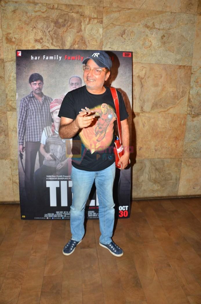 Vinay Pathak at Ranvir Shorey screening for Titli on 29th Oct 2015