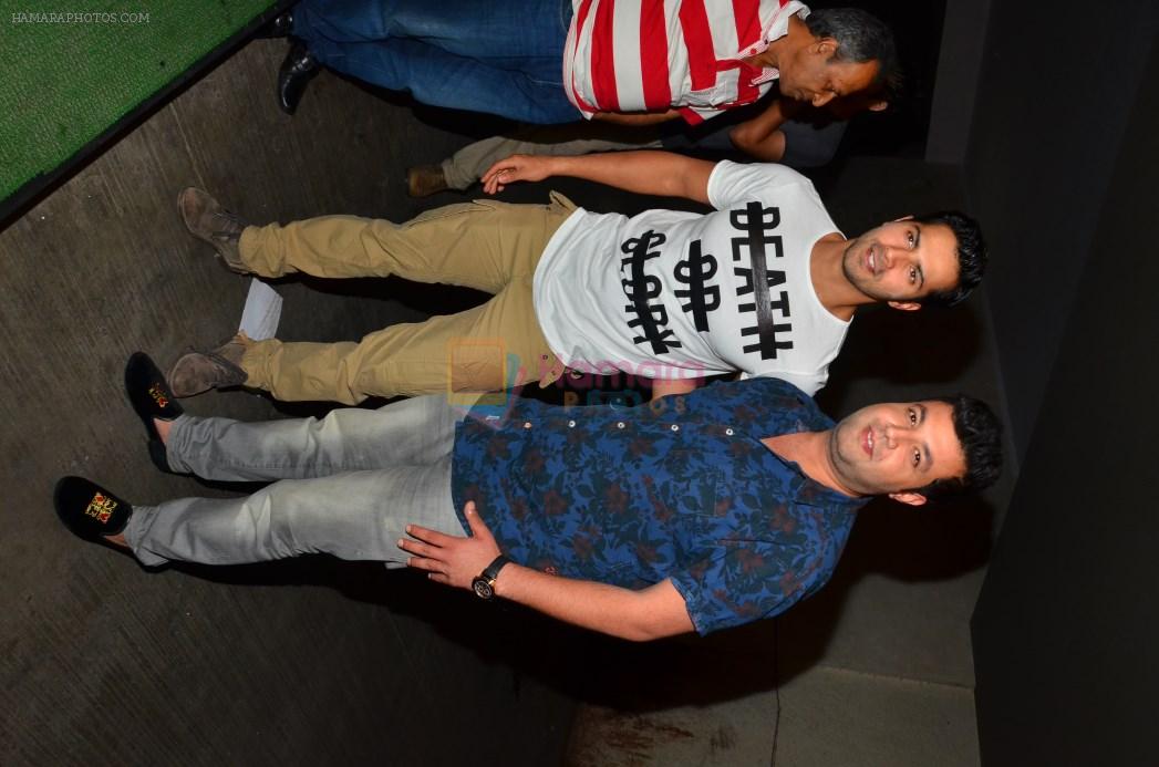 Varun Dhawan, Varun Sharma at Ranvir Shorey screening for Titli on 29th Oct 2015