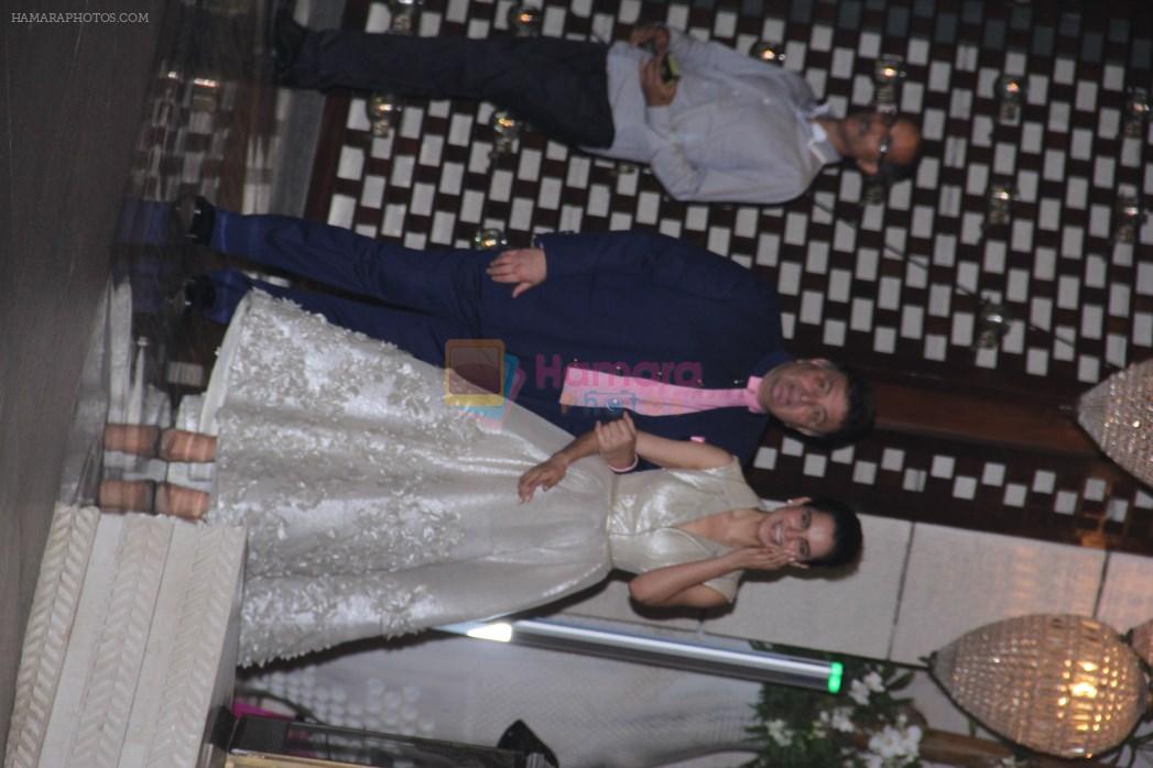 Rishi Kapoor, Kangana Ranaut at Nita Ambani's bash at home on 29th Oct 2015