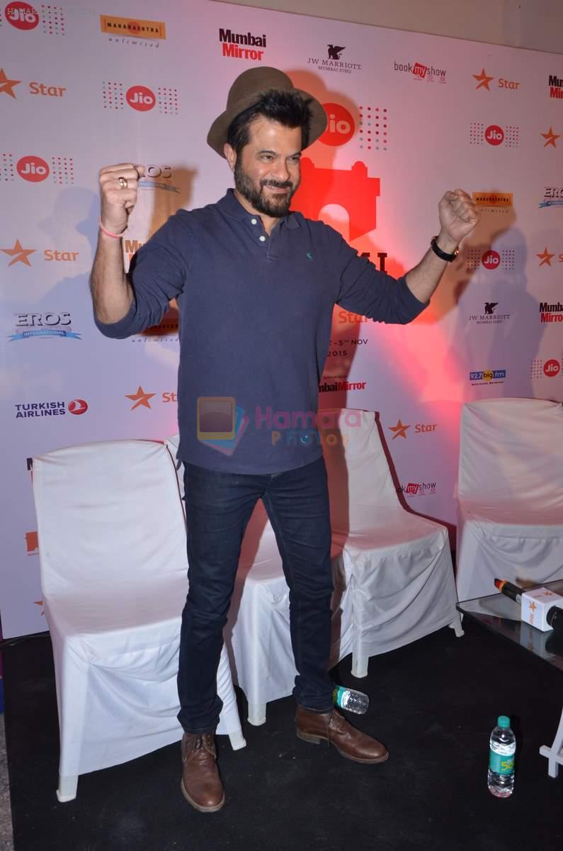 Anil Kapoor on day 3 of MAMI Film Festival on 31st Oct 2015